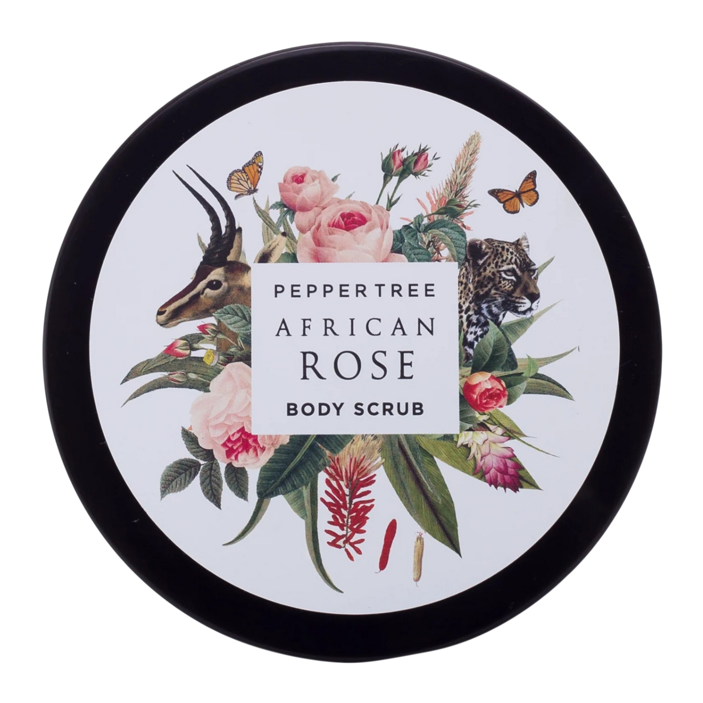 African Rose Body Butter & Scrub Gift Box 250 ml x 2