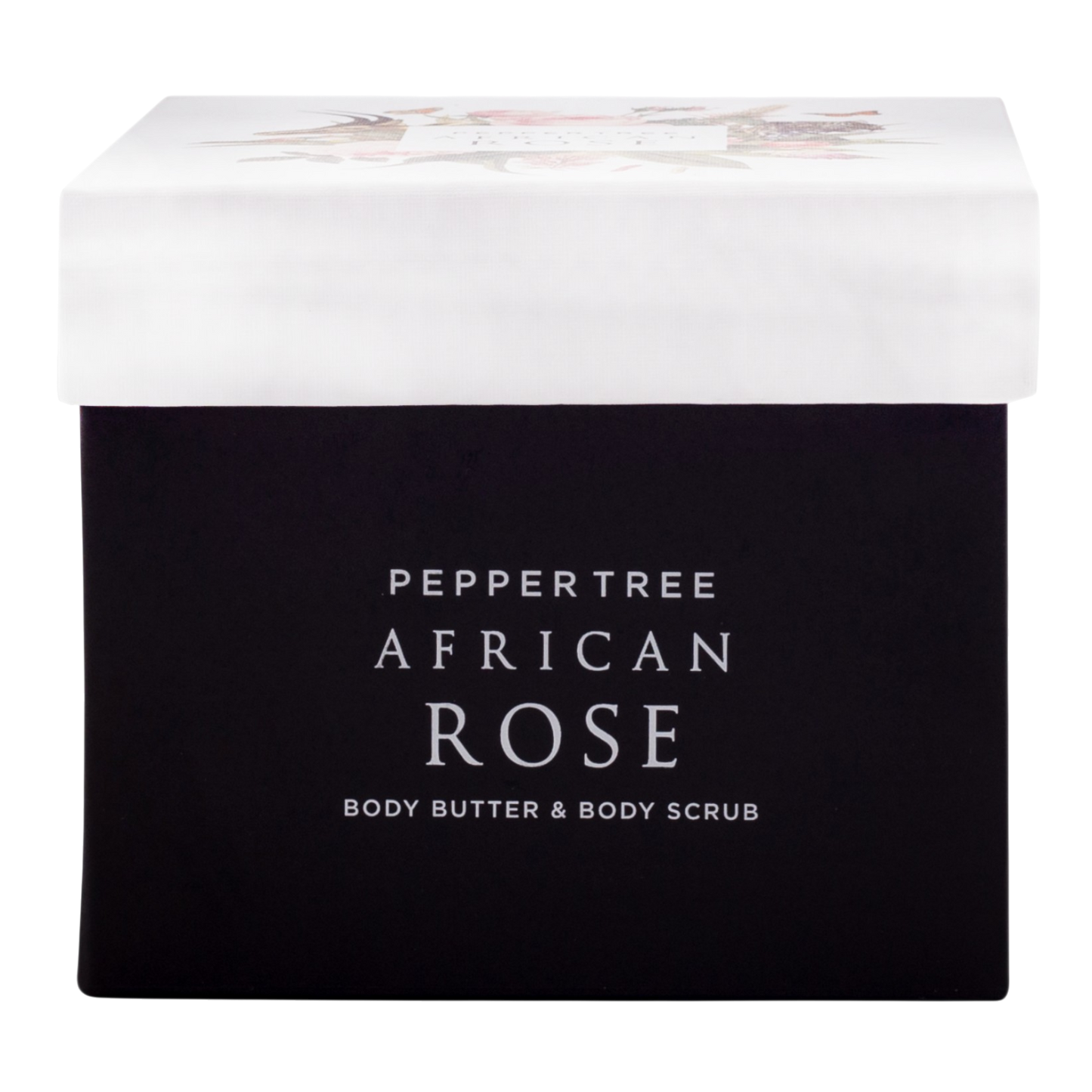 African Rose Body Butter & Scrub Gift Box 250 ml x 2