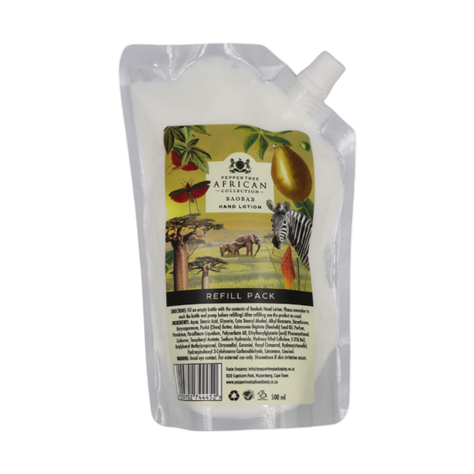 Baobab Hand Lotion Refill Pouch 500 ml