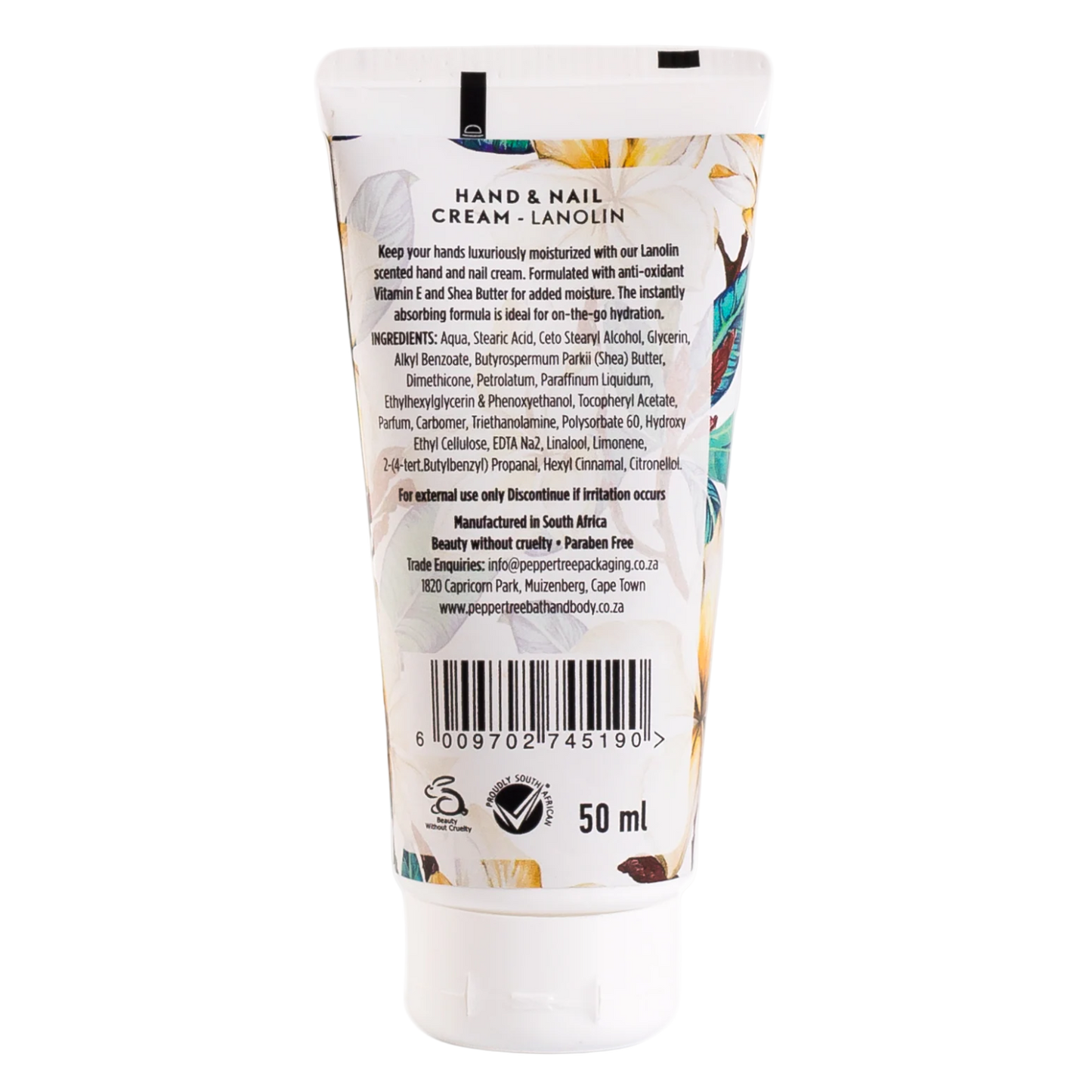 Body Essentials Lanolin Hand & Nail Cream 50 ml