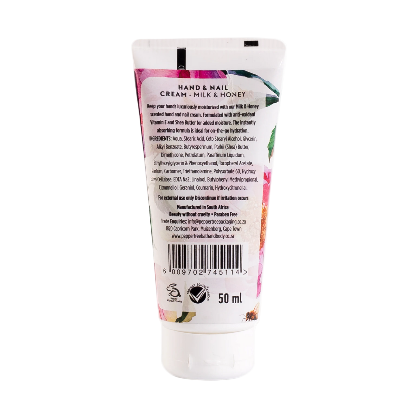 Body Essentials Milk & Honey Hand & Nail Cream 50 ml