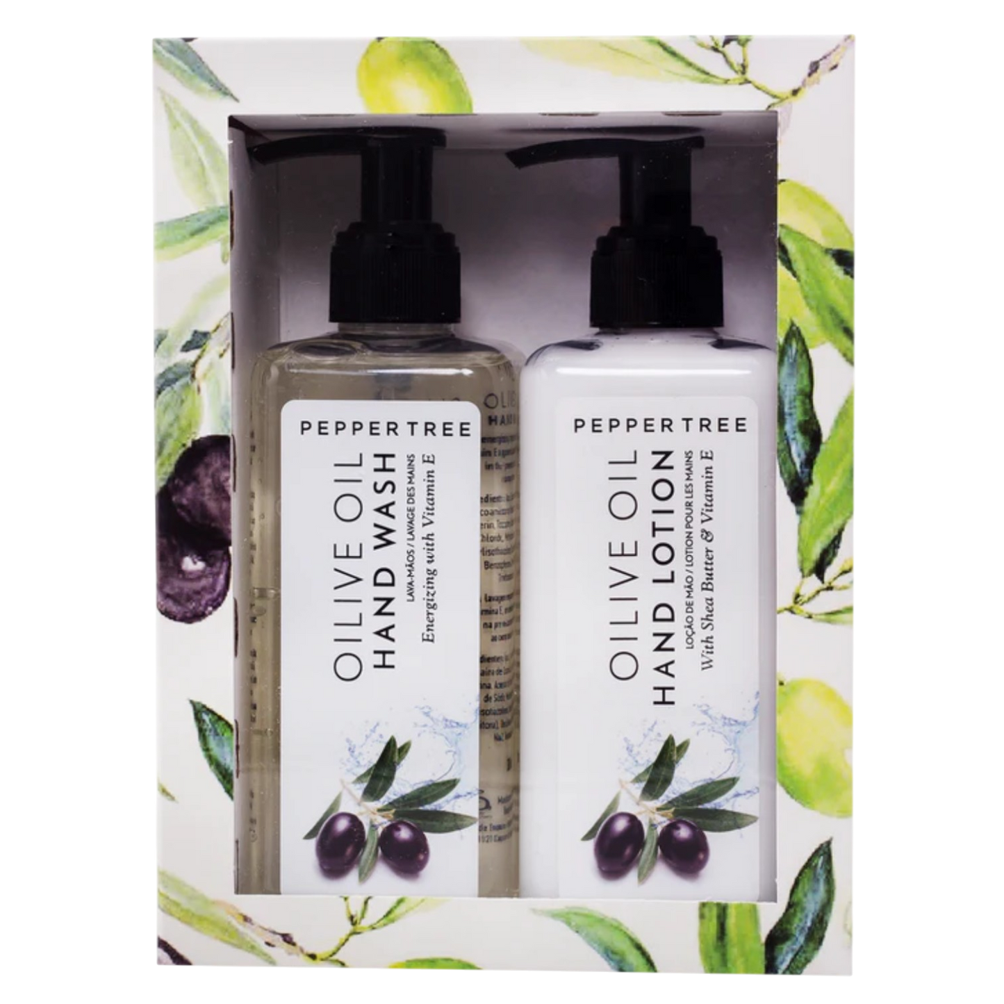 Body Essentials Olive Hand Wash & Lotion Set 300 ml x 2