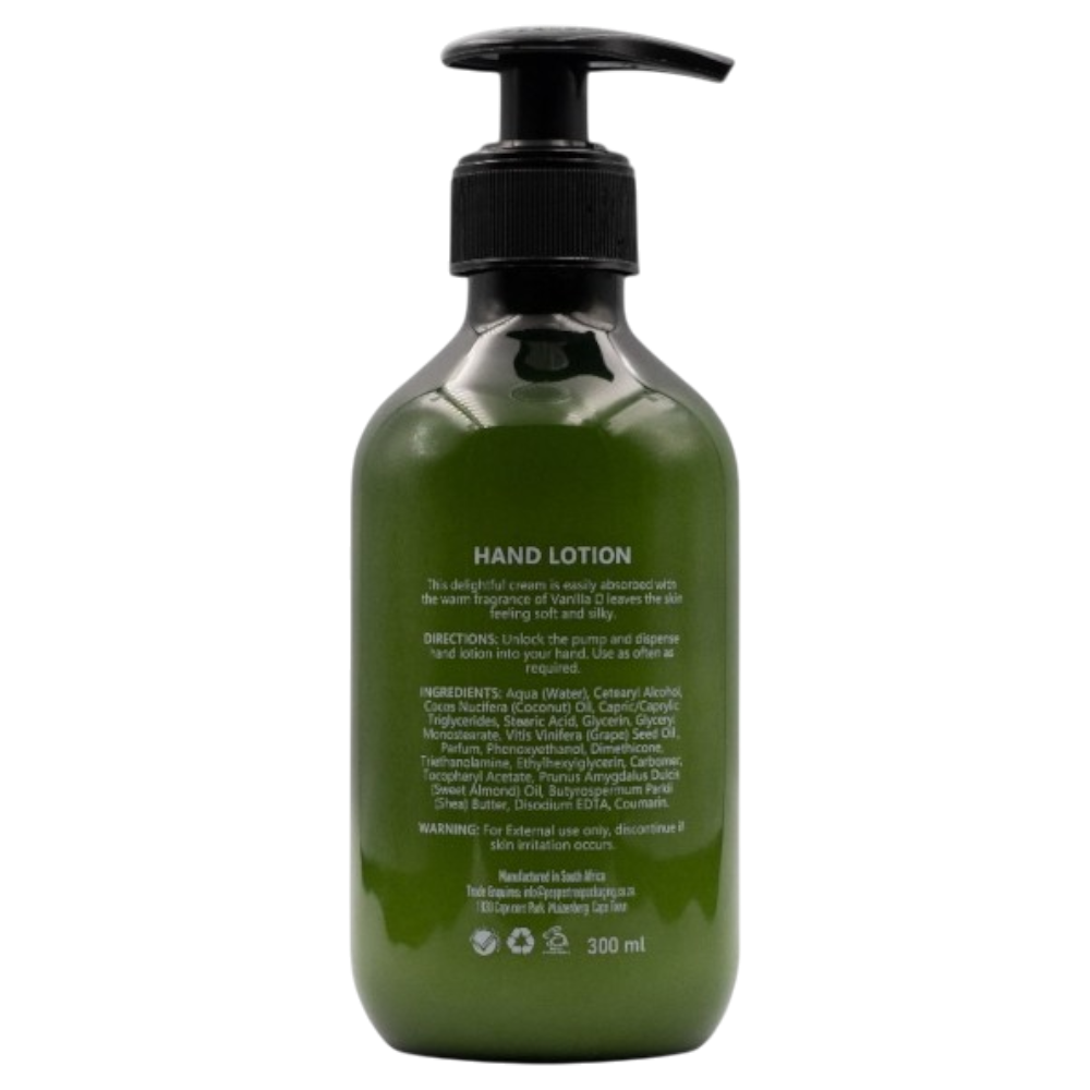 French Vanilla Hand Lotion 300ml