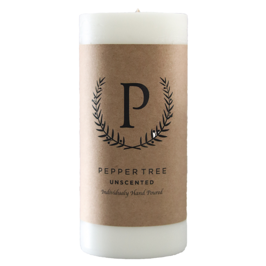 Hand Poured Pillar Candle Large