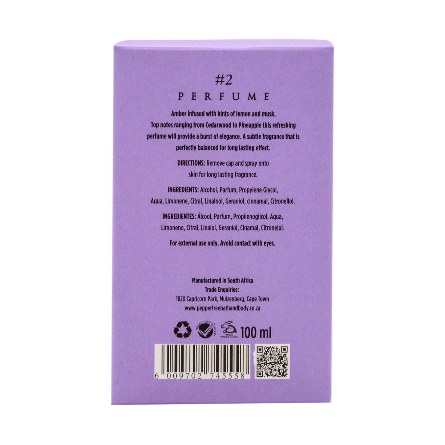 Perfume FOR HER #2 100ml