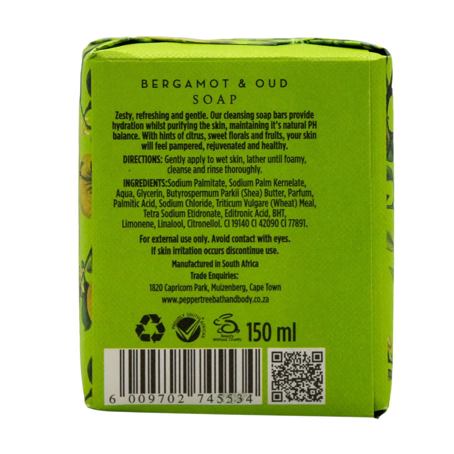 Provence Bergamot & Oud Soap 150 g