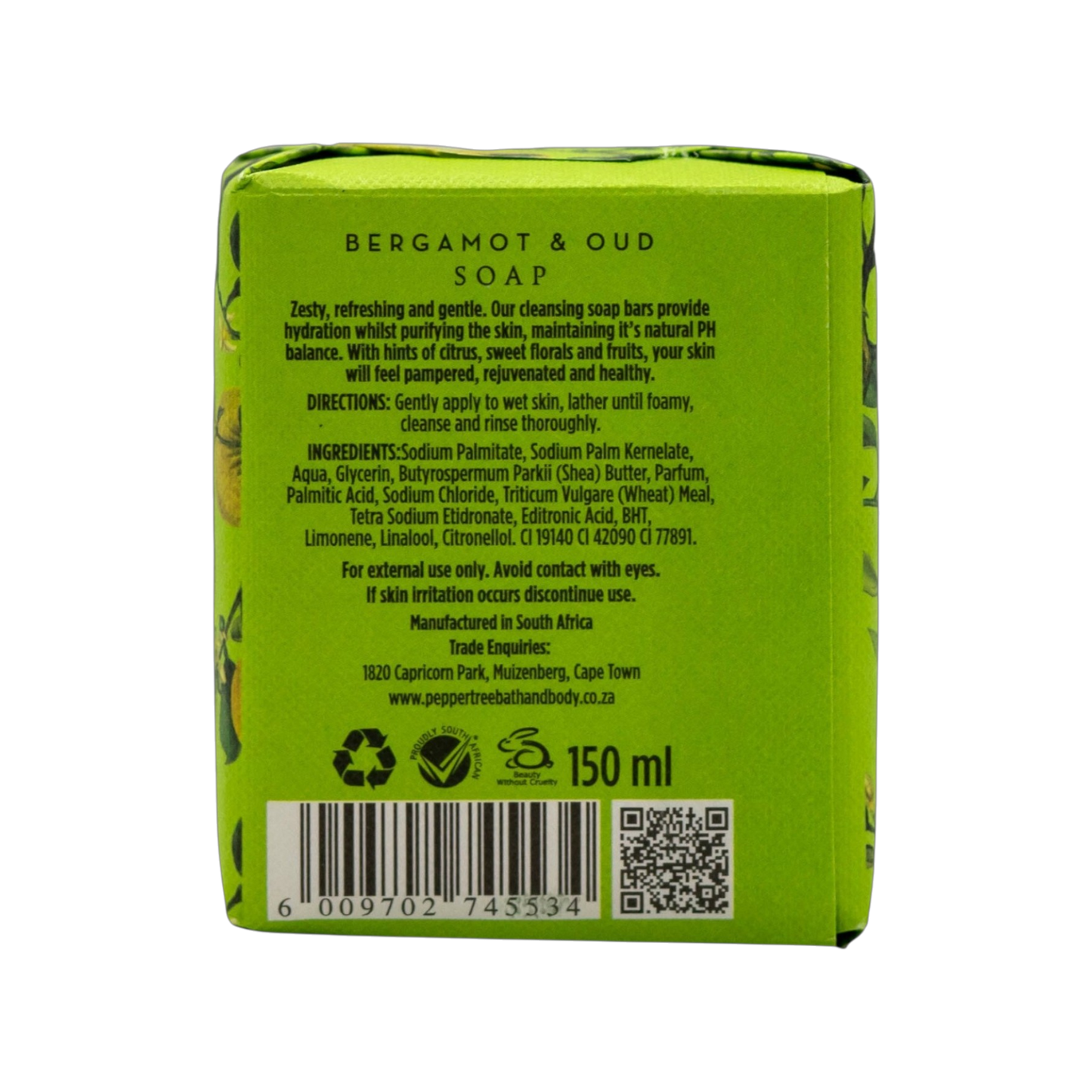 Provence Bergamot & Oud Soap 150 g