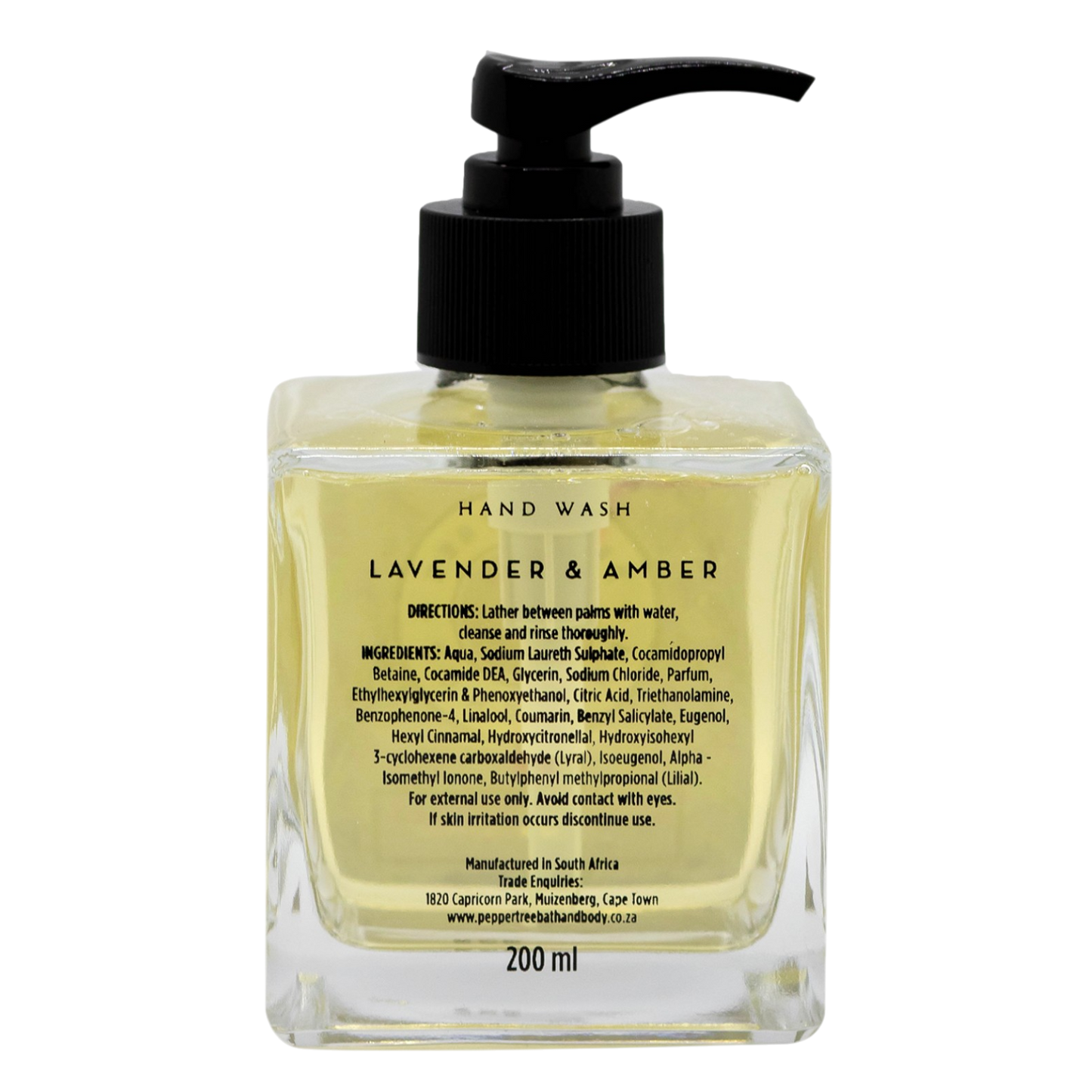 Provence Lavender & Amber Hand Wash 200 g