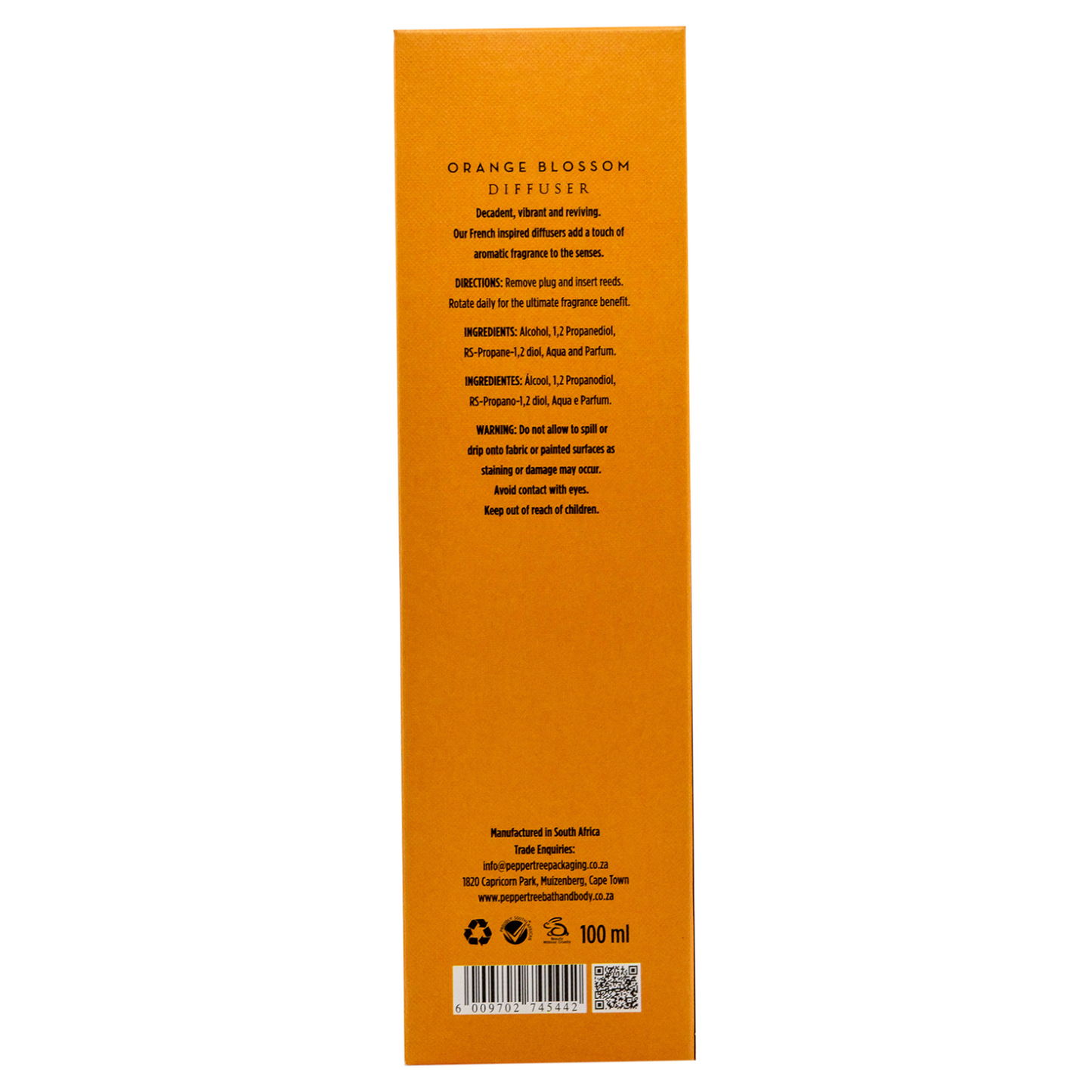 Provence Orange Blossom Room Diffuser 100 ml