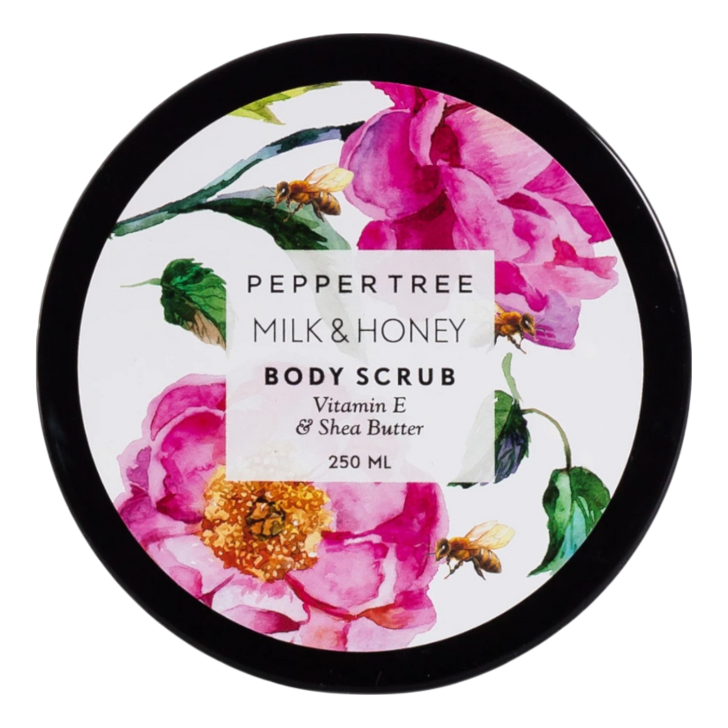 Body Essentials Milk & Honey Body Scrub 250 ml