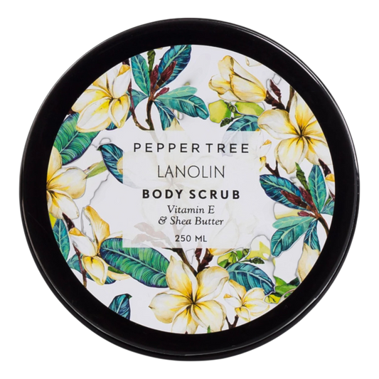 Body Essentials Lanolin Body Scrub 250 ml