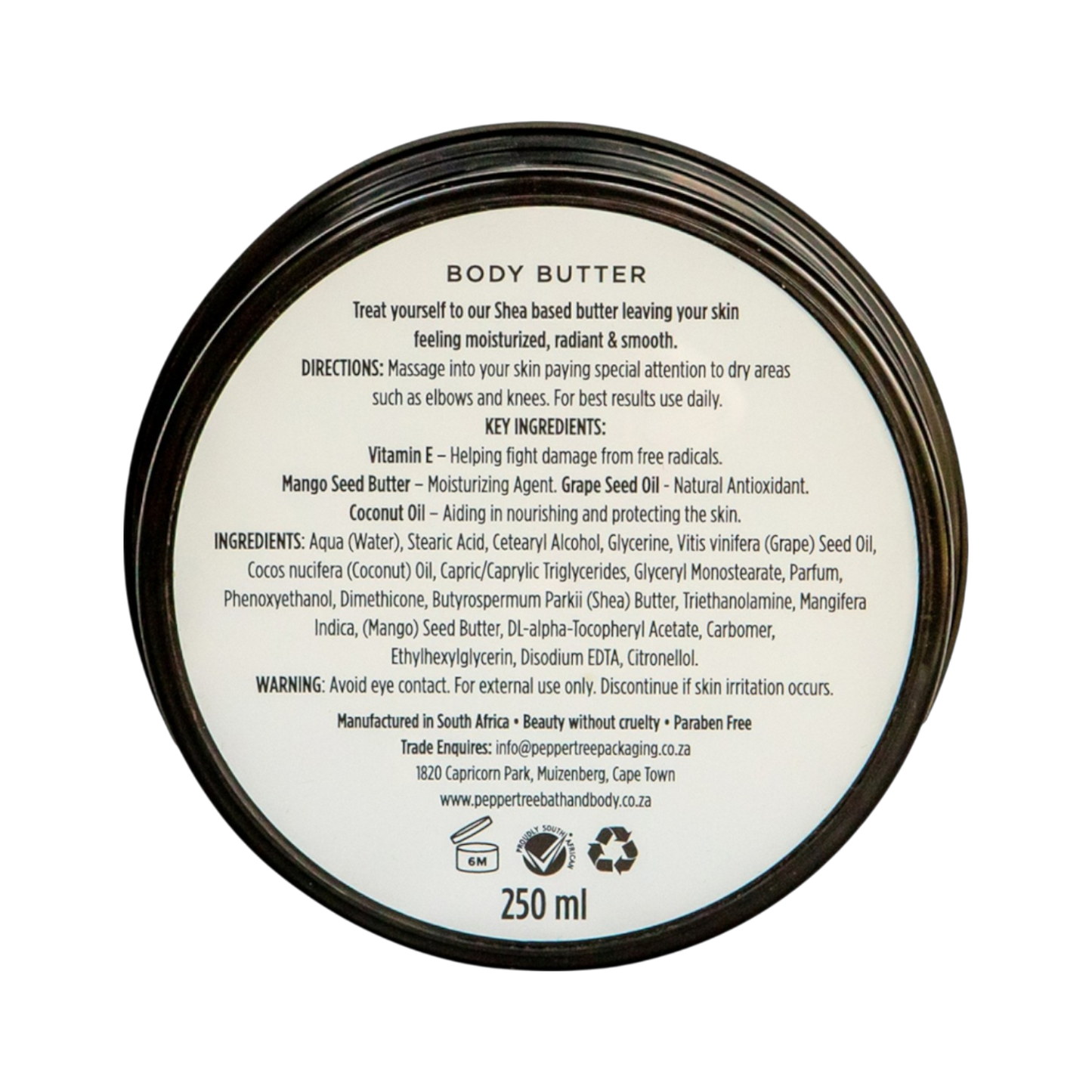 Vanilla & Ylang Ylang Body Butter 250 ml