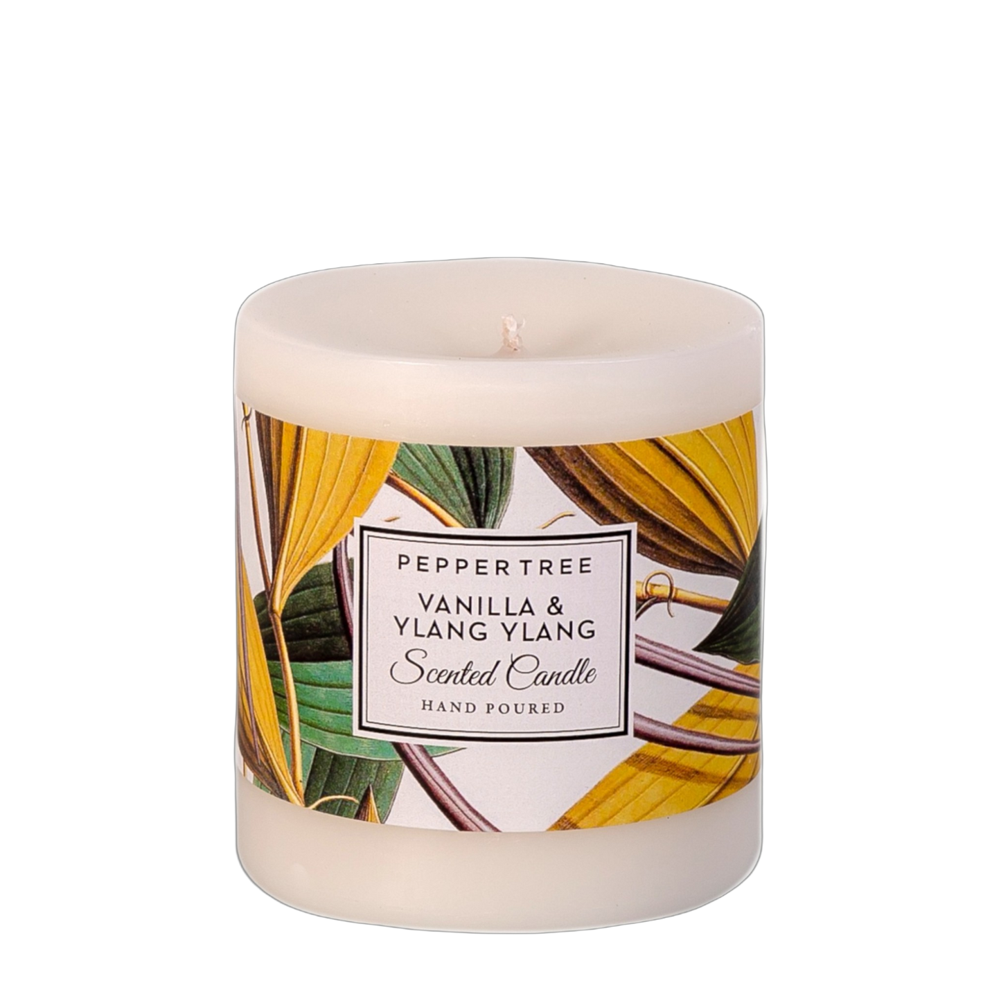 Vanilla & Ylang Ylang Scented Pillar Candle Small