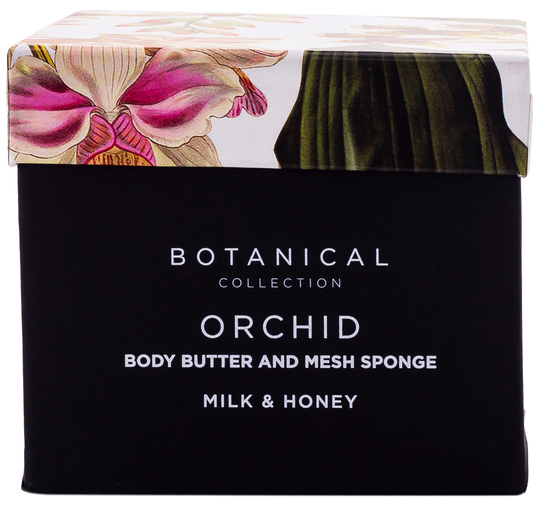 Orchid Body Butter & Sponge Gift Box 250 ml