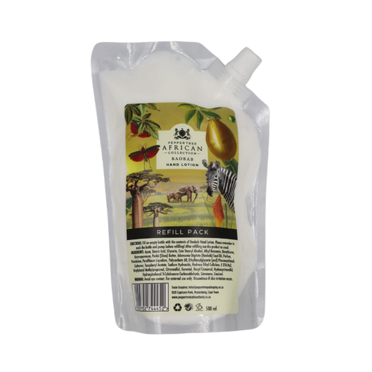 Baobab Hand Lotion Refill Pouch 500 ml