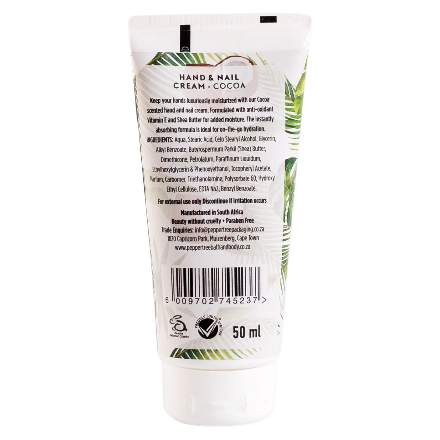 Body Essentials Cocoa Hand & Nail Cream 50 ml