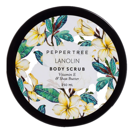 Body Essentials Lanolin Body Scrub 250 ml