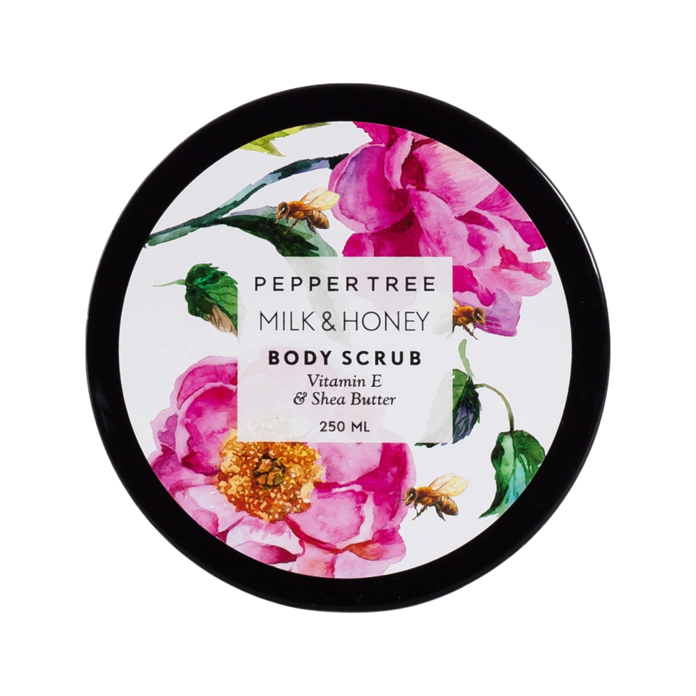 Body Essentials Milk & Honey Body Scrub 250 ml