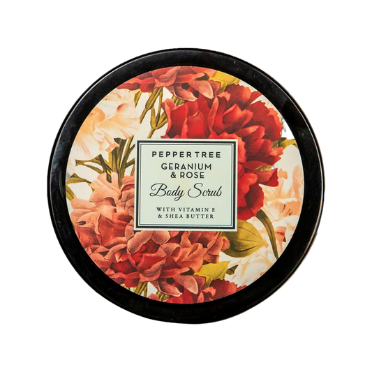 Geranium & Rose Body Scrub 250 ml