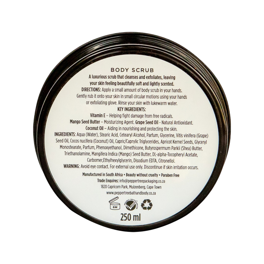 Geranium & Rose Body Scrub 250 ml