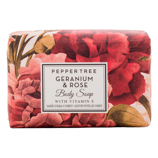 Geranium & Rose Body Soap 150 g