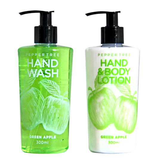 Green Apple Hand Wash & Lotion Set 300 ml x 2