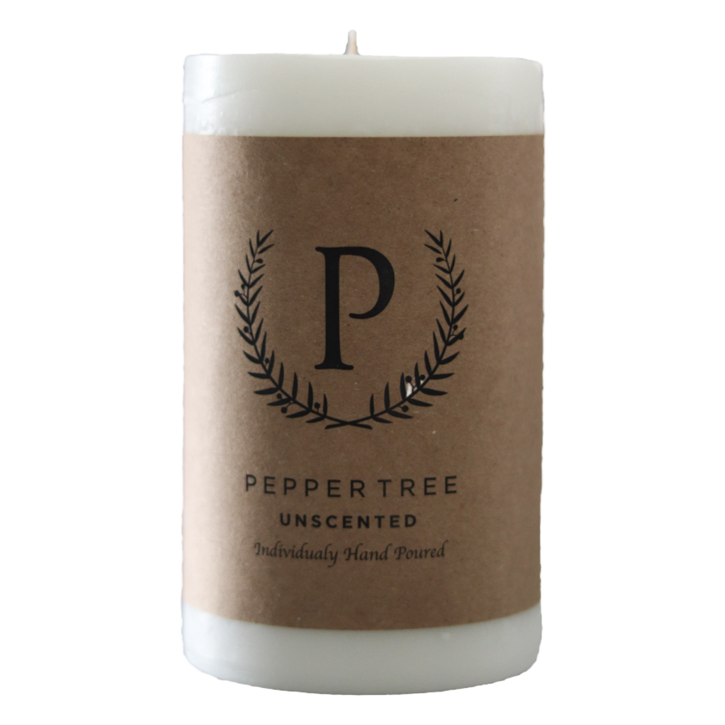 Hand Poured Pillar Candle Medium