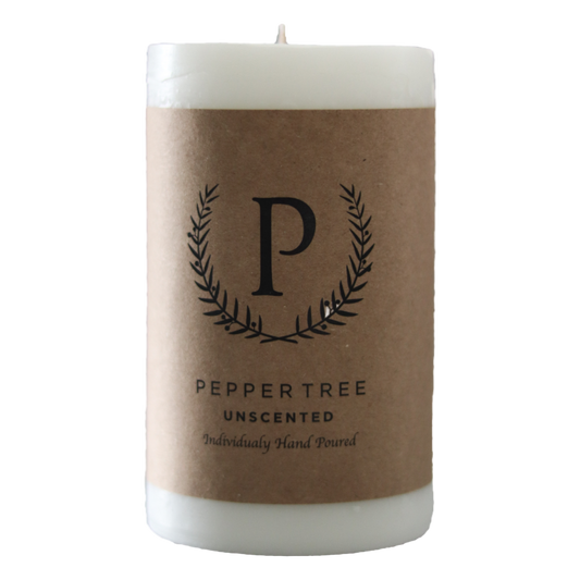 Hand Poured Pillar Candle Medium