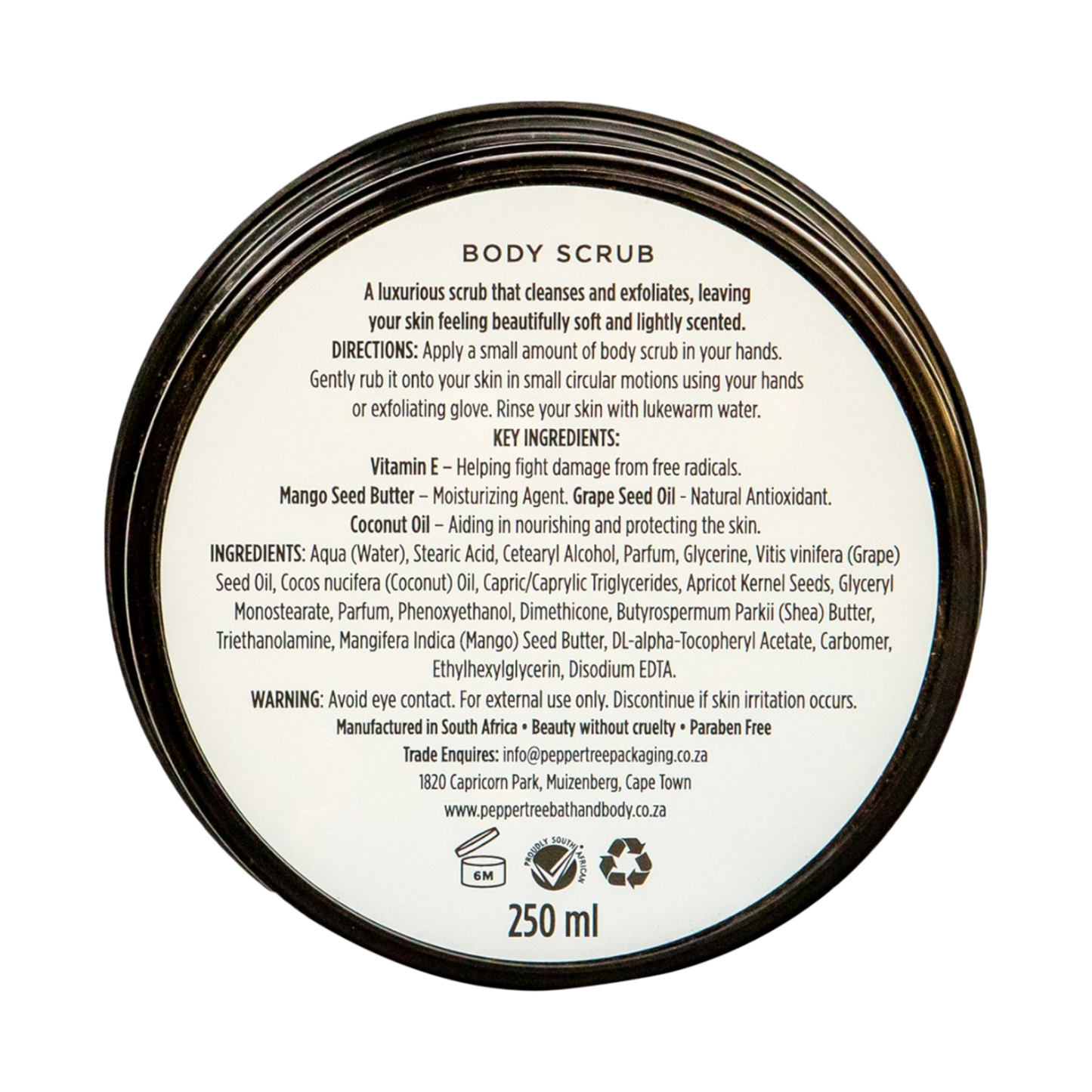 Lavender & Wild Orchid Body Scrub 250 ml