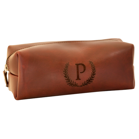 Men's Leather Toiletry Bag