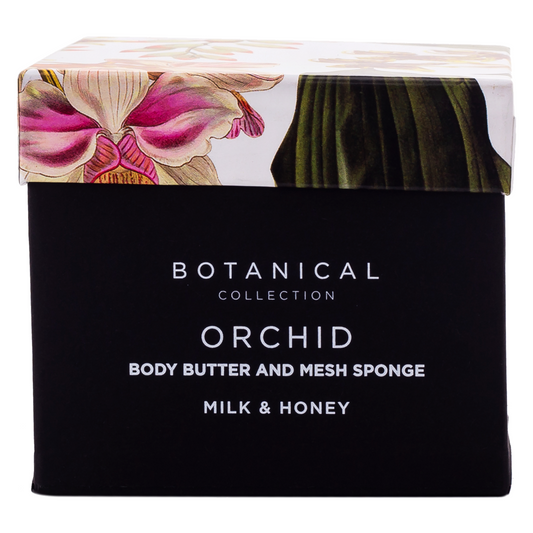 Orchid Body Butter & Sponge Gift Box 250 ml