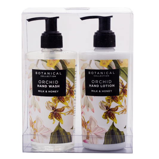 Orchid Hand Wash & Hand Lotion Set 300 ml x 2