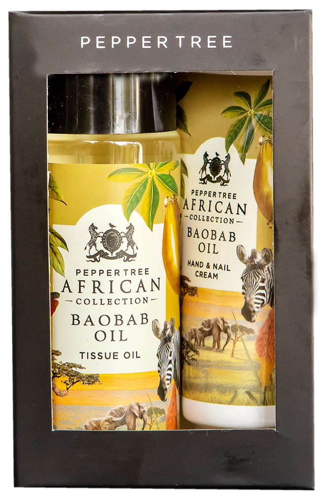 Baobab Tissue Oil & Hand & Nail Pamper Pack 50 ml + 100 ml