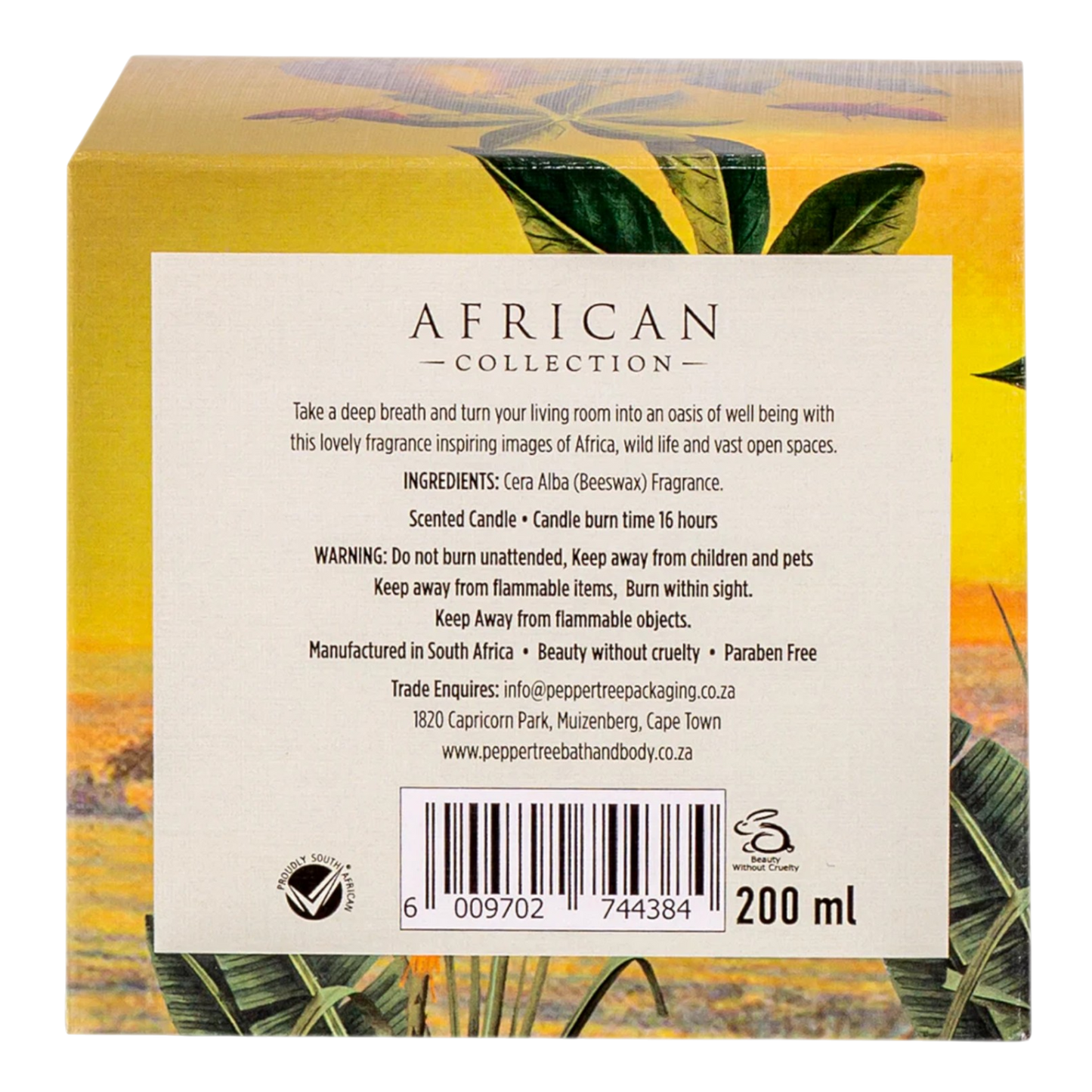 Baobab Scented Candle 200 ml