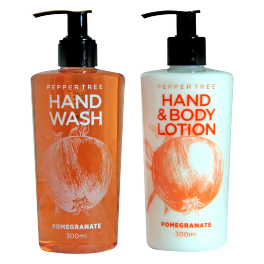 Pomegranate Hand Wash & Lotion Set 300 ml x 2