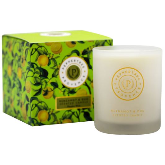 Provence Bergamot & Oud Scented Candle 200 g