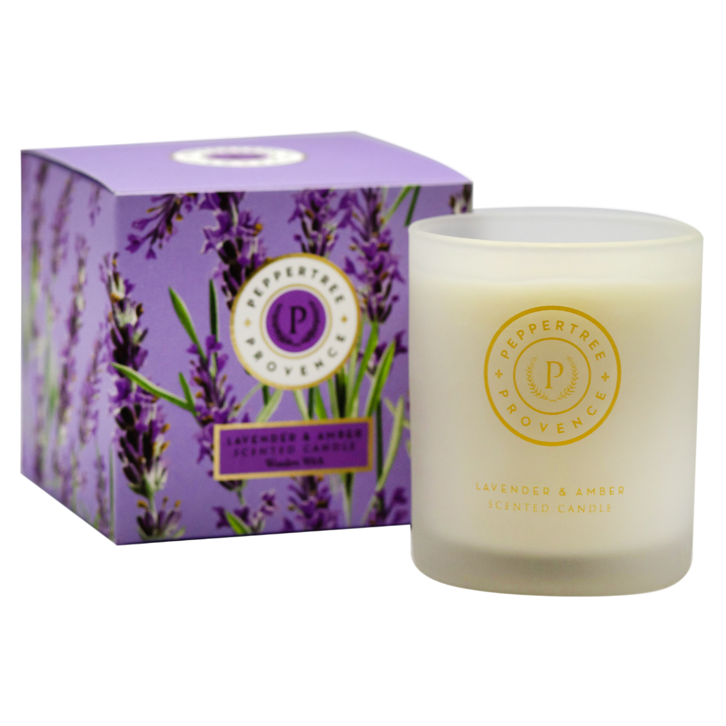 Provence Lavender & Amber Scented Candle 200 g