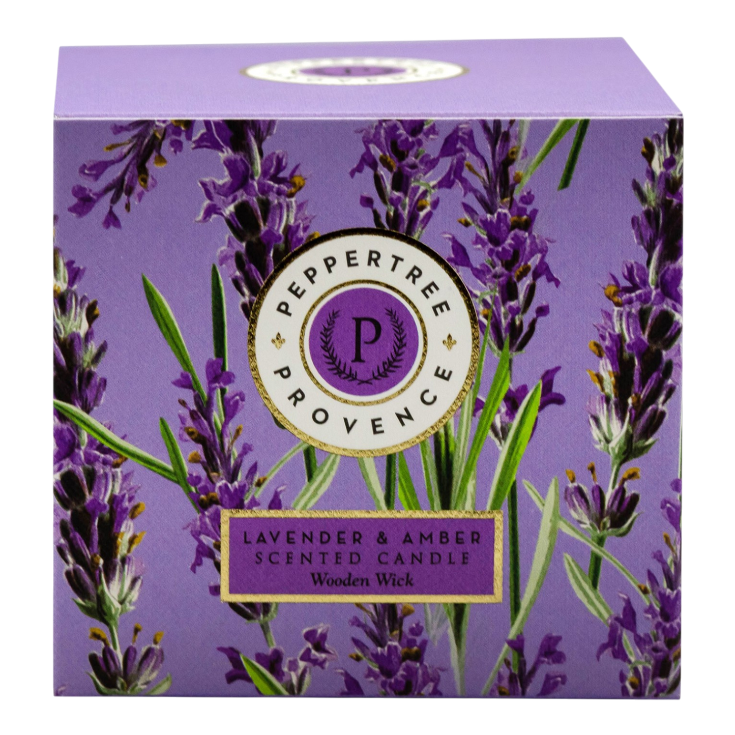 Provence Lavender & Amber Scented Candle 200 g