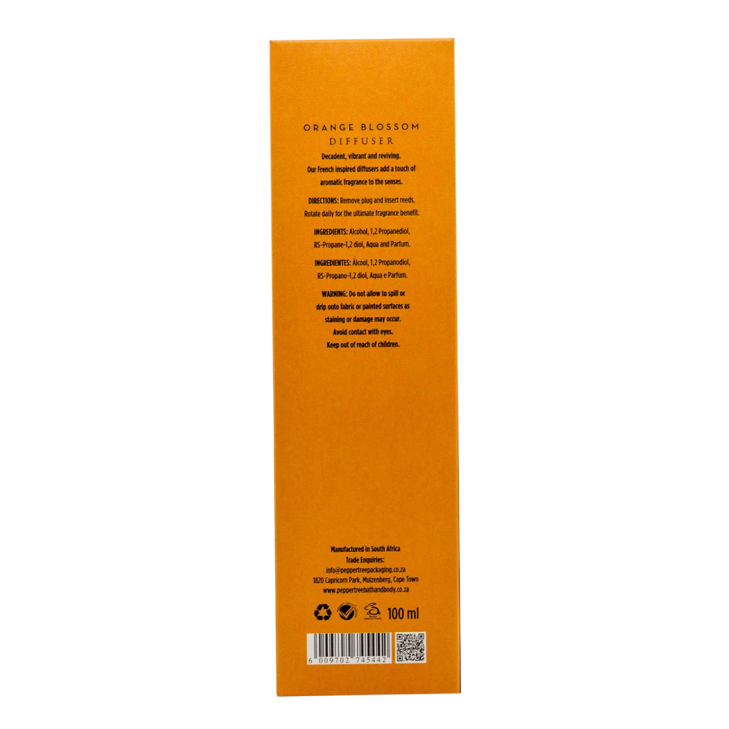 Provence Orange Blossom Room Diffuser 100 ml