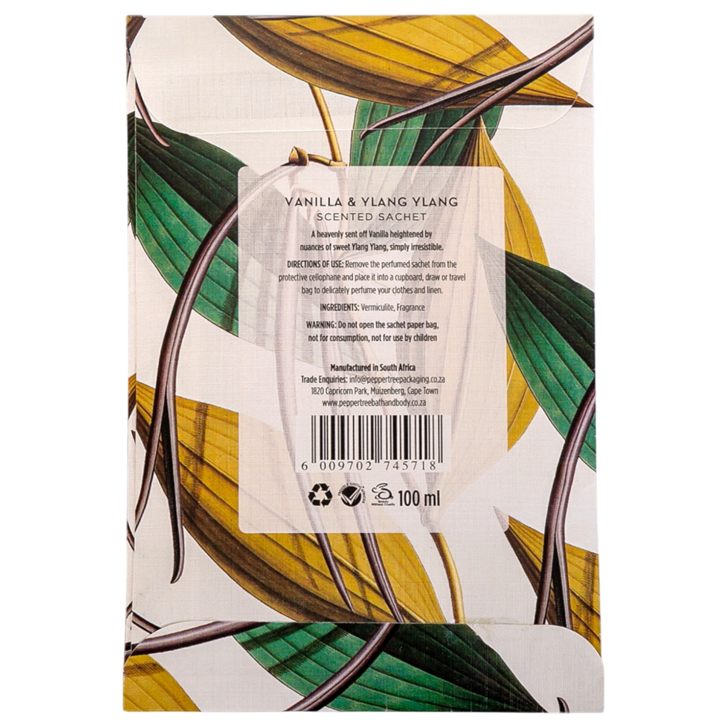 Scented Sachet Vanilla & Ylang Ylang 100 ml