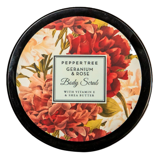 Geranium & Rose Body Scrub 250 ml
