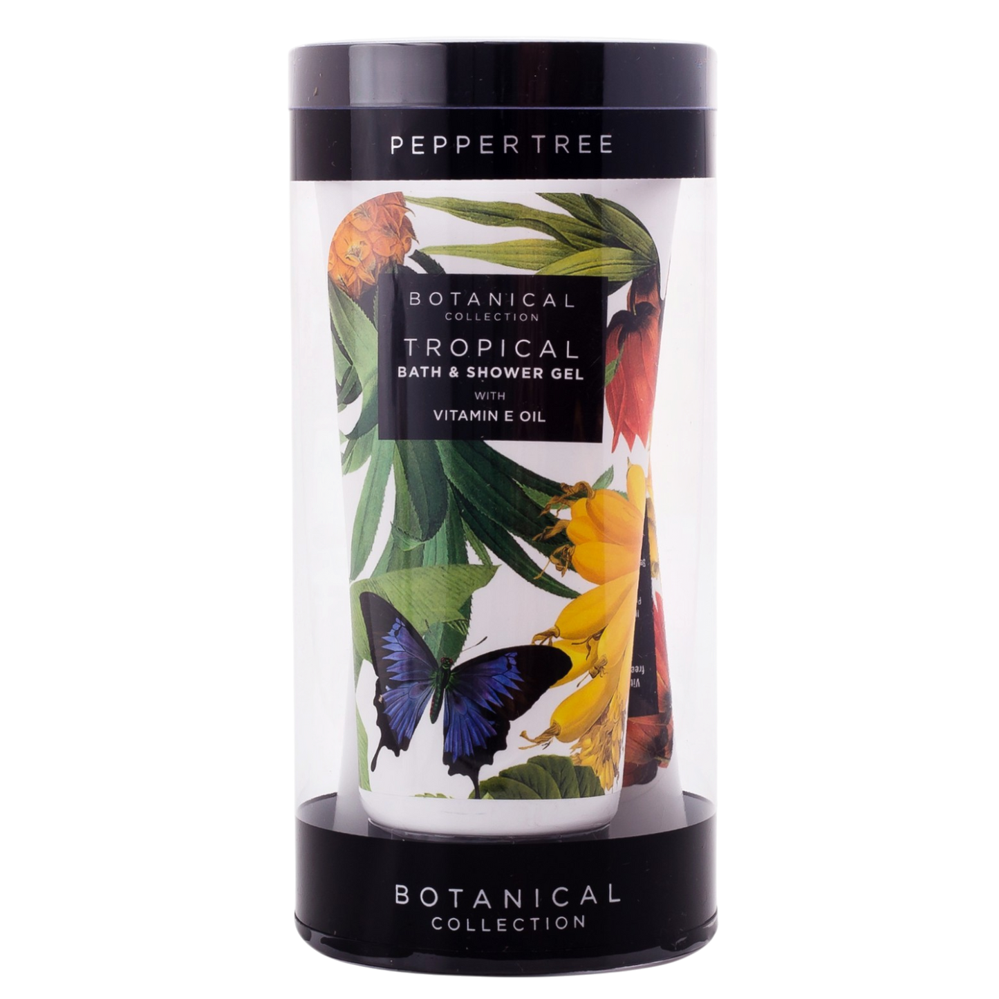 Tropical Bath & Shower Gel & Body Lotion Travel Pack 200 ml x 2