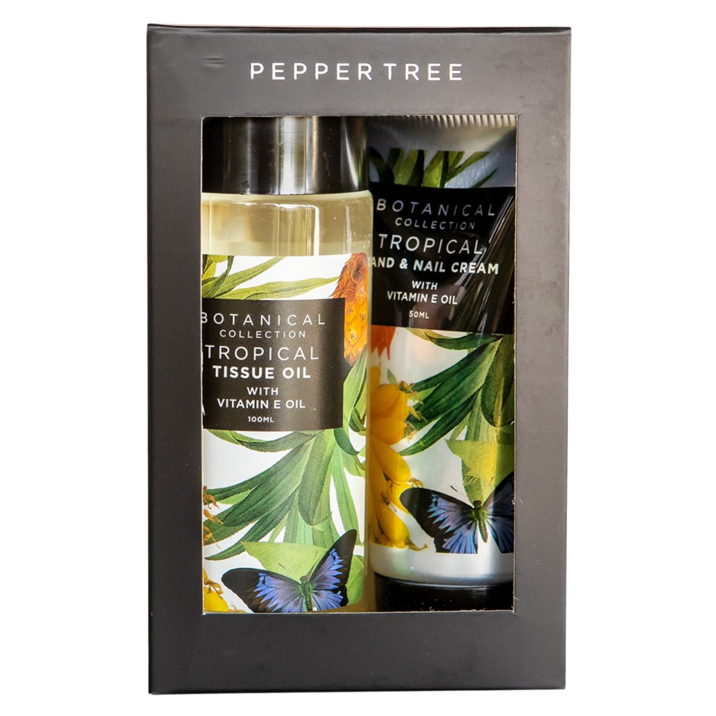 Tropical Tissue Oil & Hand & Nail Cream Pamper Pack 100 ml + 50 ml