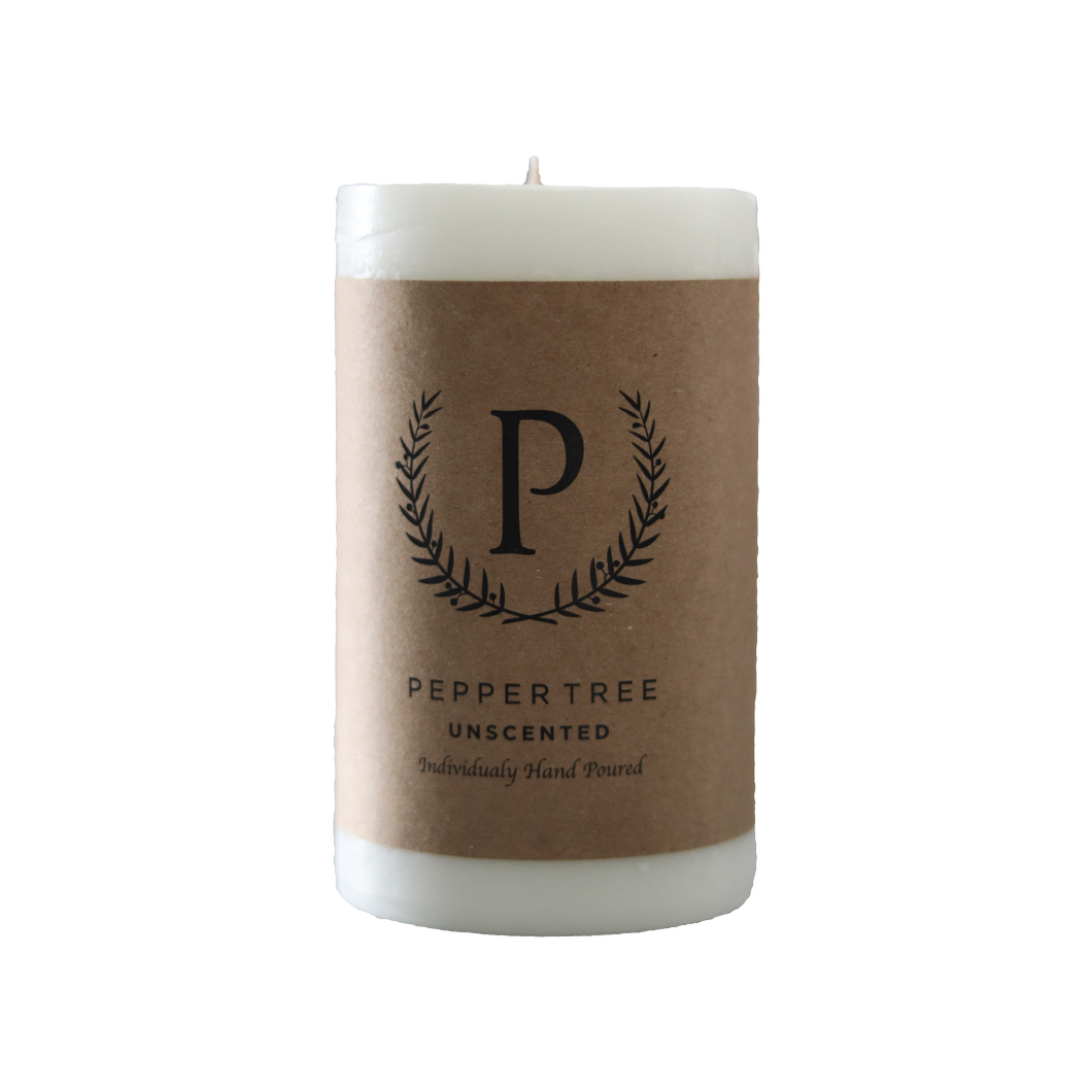 Hand Poured Pillar Candle