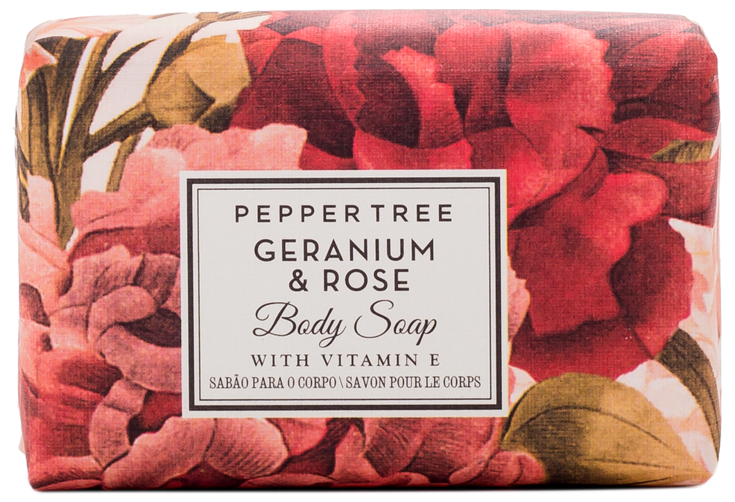 Geranium & Rose Body Soap 150 g