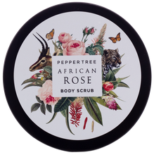 Load image into Gallery viewer, African Rose Body Butter &amp; Scrub Gift Box 250 ml x 2
