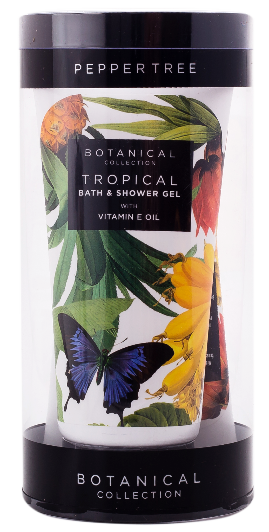 Tropical Bath & Shower Gel & Body Lotion Travel Pack 200 ml x 2