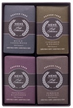 Load image into Gallery viewer, Men&#39;s Classic Soap Gift Set 150 g x 4
